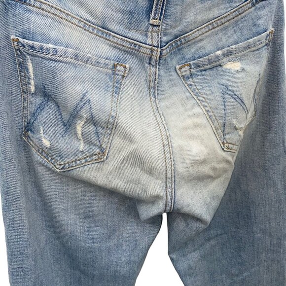 Mother Size 25 Denim Jeans The Tomcat in The Confession High Rise Light wash Dis - Picture 14 of 15